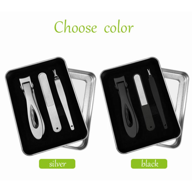 Luxury Nail Cutter Nail Clipper Kits Two Times Sharpening 3PCS Sets Luxury Nail Cutter Nail Clipper Kits Two Times Sharpening 3PCS Sets