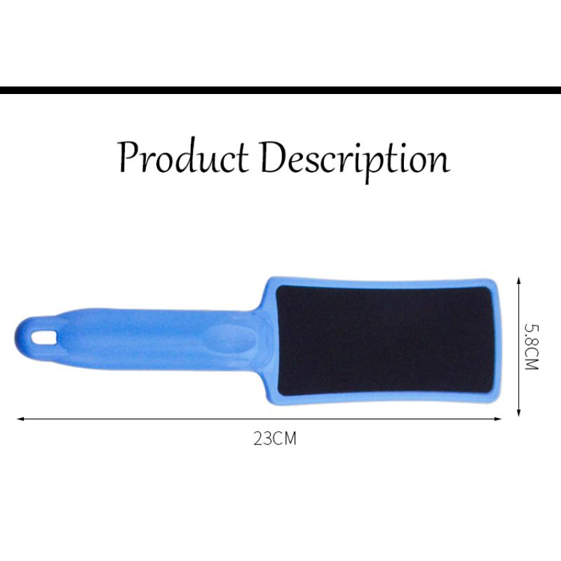 Foot care pedicure  matt film  surface tool colossal foot rasp foot file and Callus remover