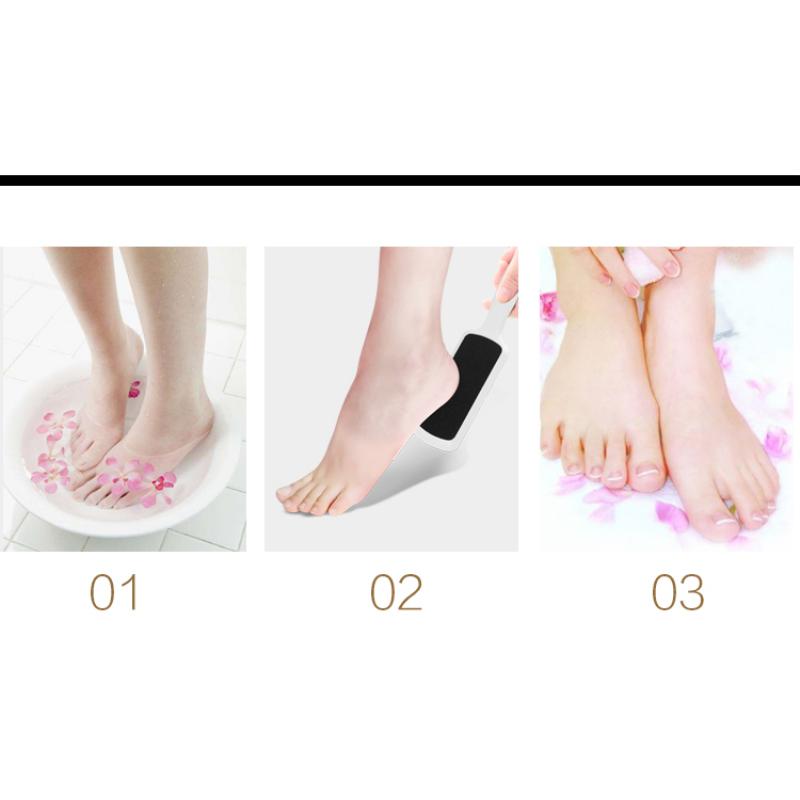 Foot care pedicure  matt film  surface tool colossal foot rasp foot file and Callus remover