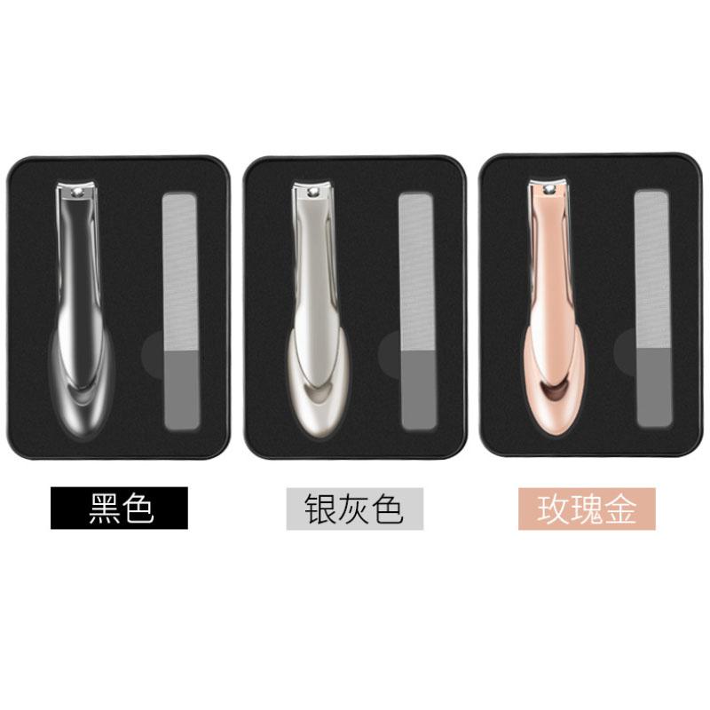 Stainless Steel Anti Splash Rubberized Cover Toe Nail Clipper Finger Nail Clipper Nail Cutter Clipper