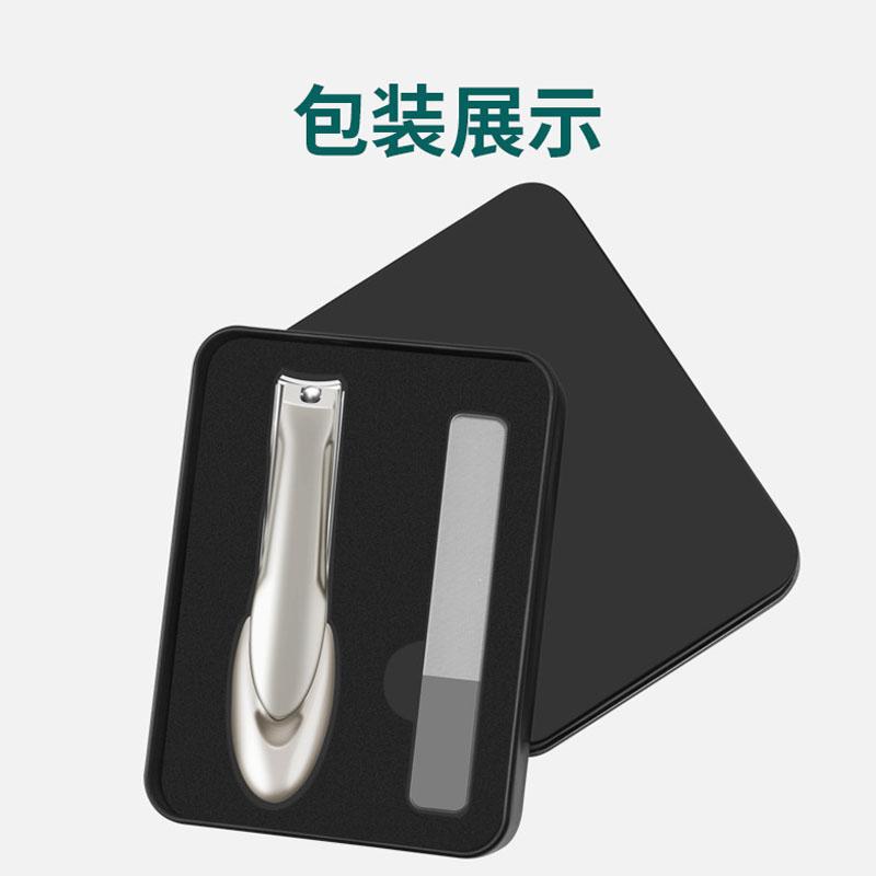 Stainless Steel Anti Splash Rubberized Cover Toe Nail Clipper Finger Nail Clipper Nail Cutter Clipper