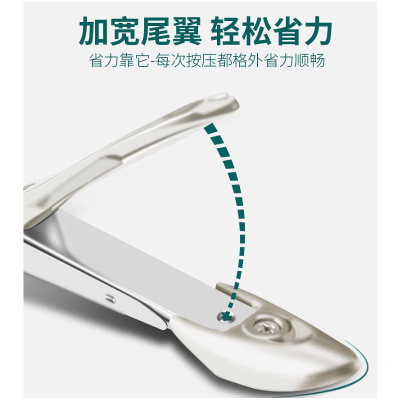 Stainless Steel Anti Splash Rubberized Cover Toe Nail Clipper Finger Nail Clipper Nail Cutter Clipper