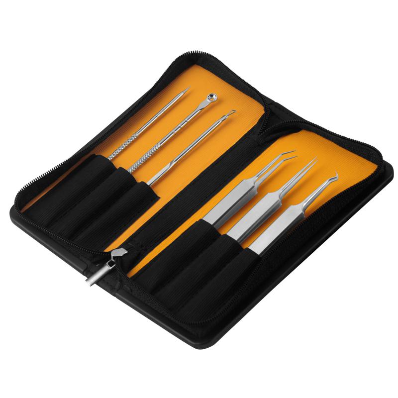 Amazon Custom Logo Remove Blackhead Needle Pimple Comedone Extractor Tool