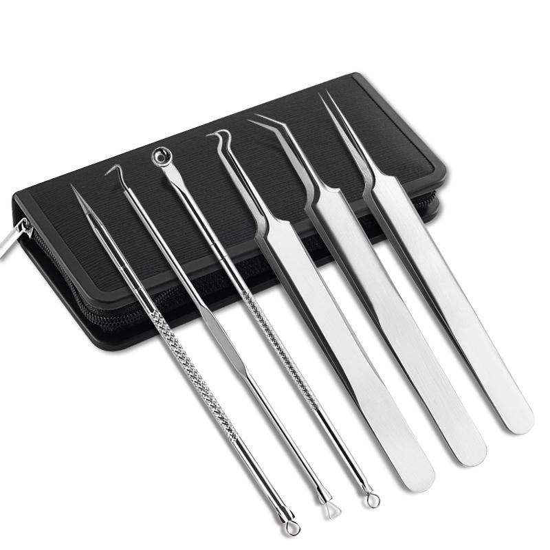 Amazon Custom Logo Remove Blackhead Needle Pimple Comedone Extractor Tool