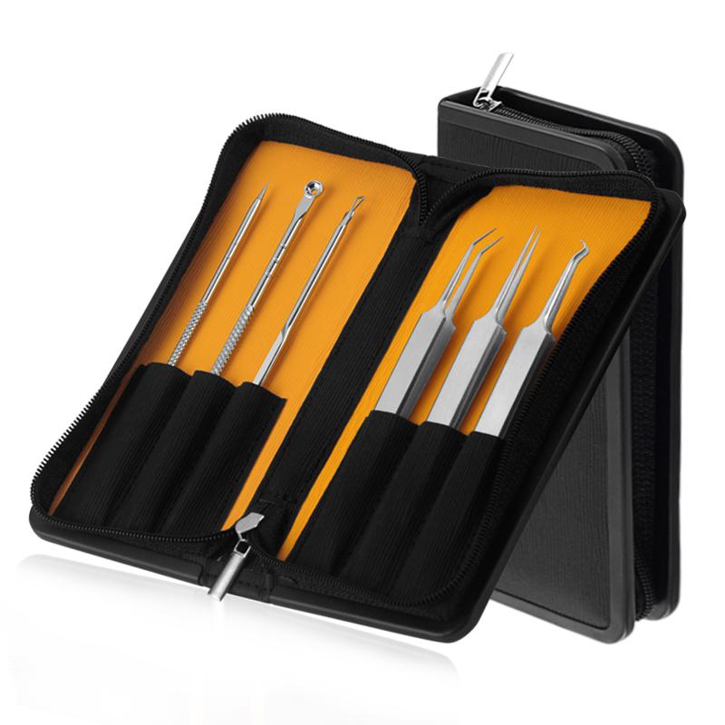 Amazon Custom Logo Remove Blackhead Needle Pimple Comedone Extractor Tool