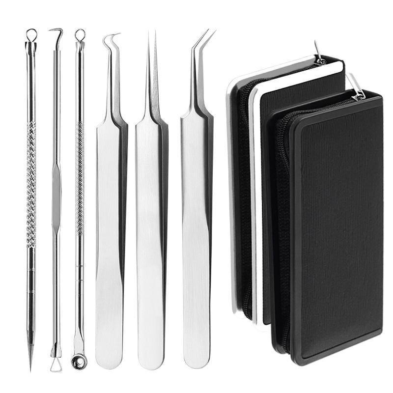 Amazon Custom Logo Remove Blackhead Needle Pimple Comedone Extractor Tool