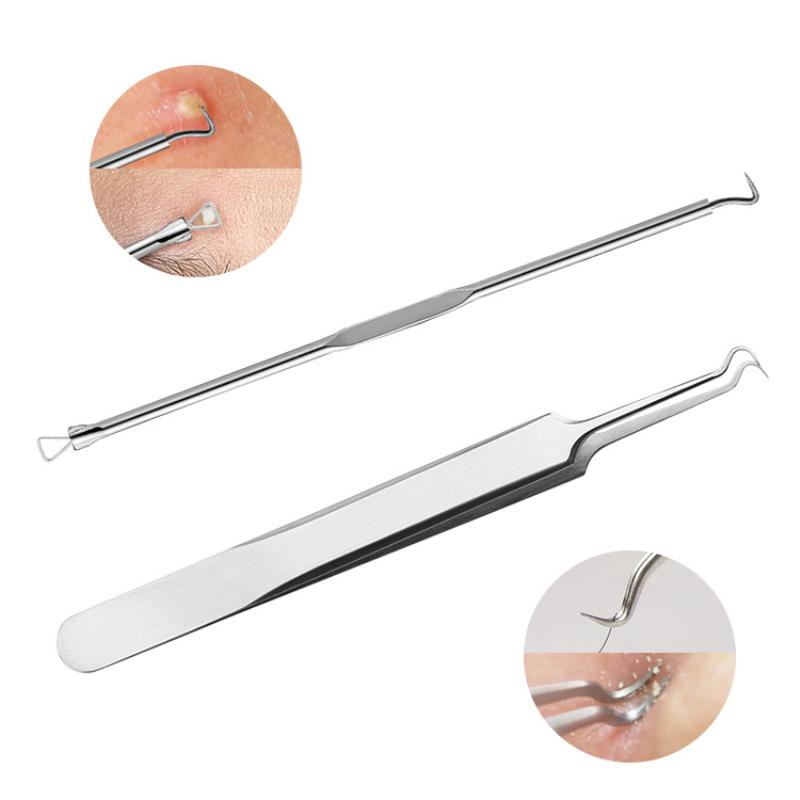 Amazon Custom Logo Remove Blackhead Needle Pimple Comedone Extractor Tool