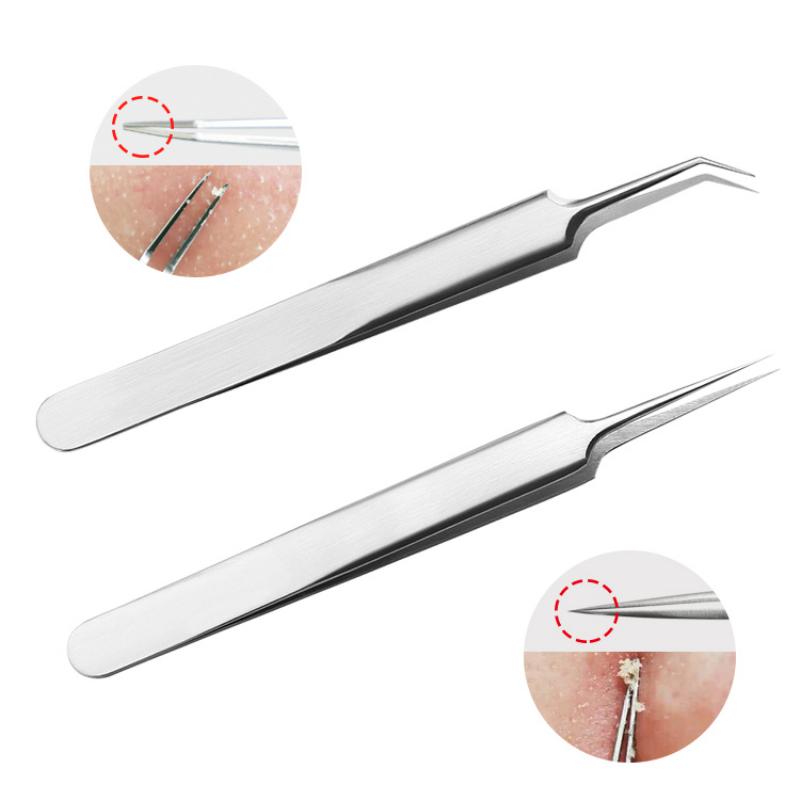 Amazon Custom Logo Remove Blackhead Needle Pimple Comedone Extractor Tool