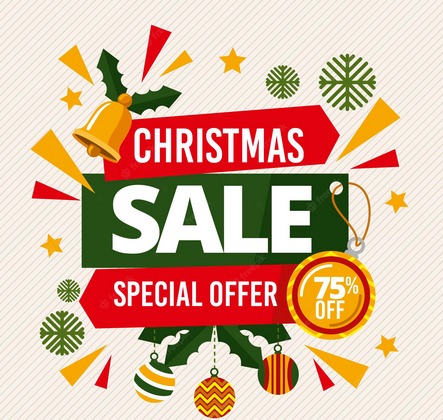 Christmas sales in December